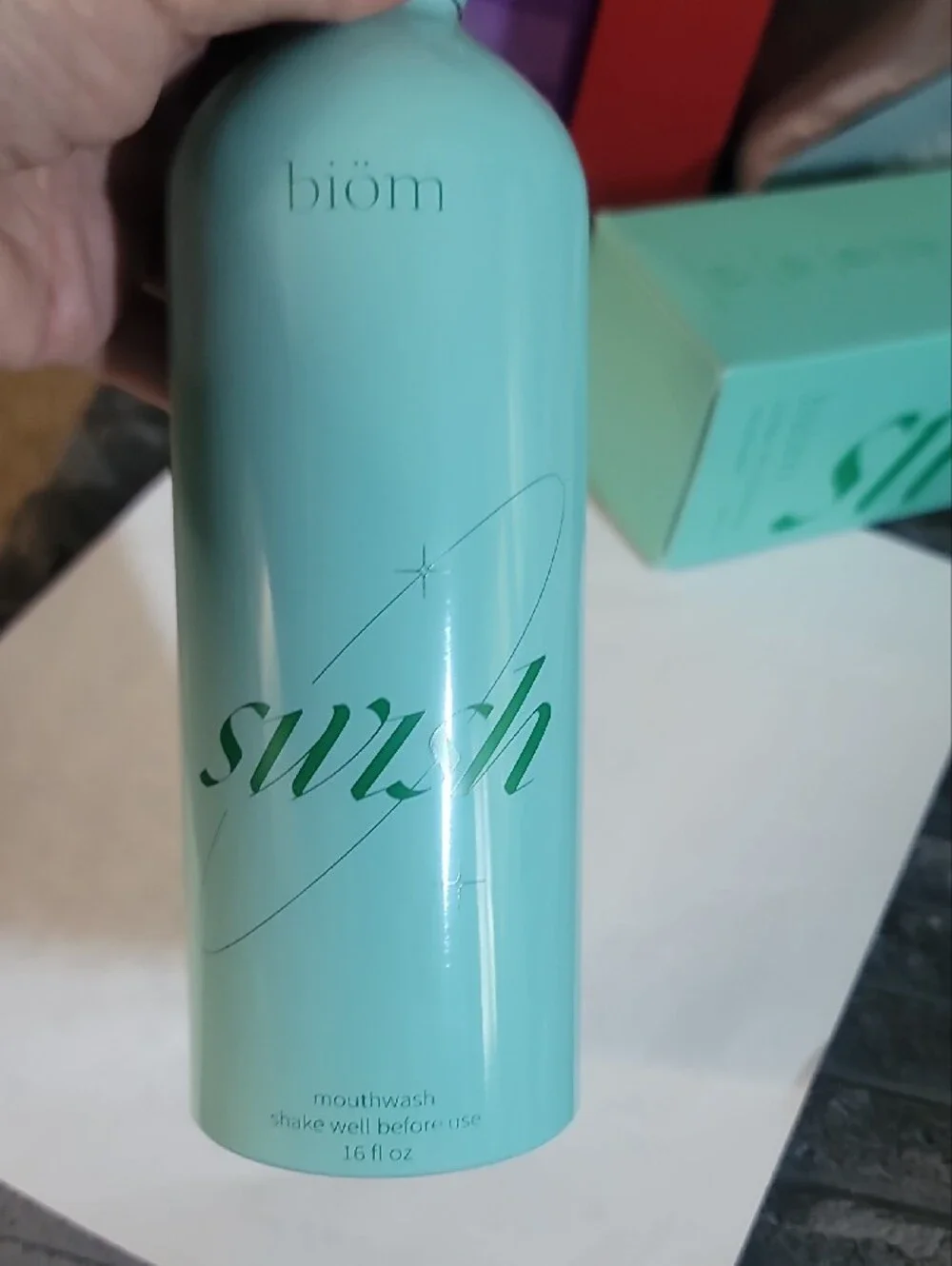 Herbal Rejuvenation Mouthwash — Mint Green